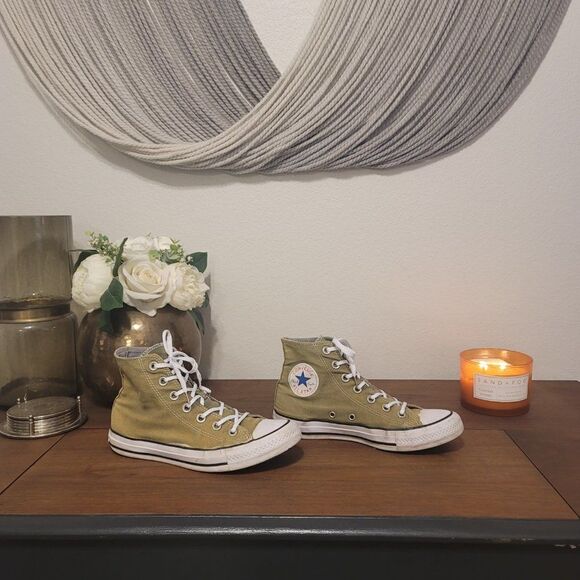 Converse Classic All Star High Tops Sz  M5 W7 - Picture 4 of 8